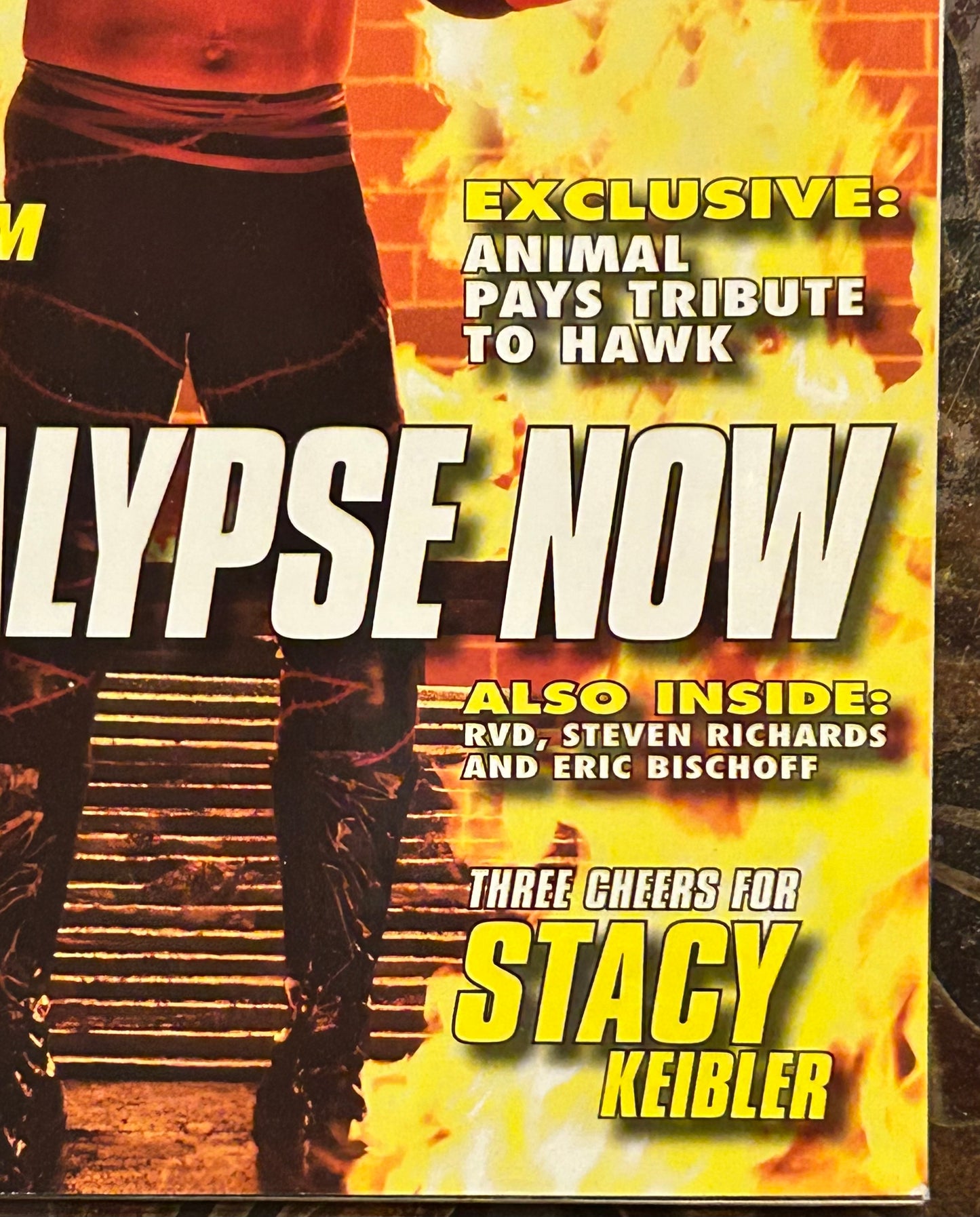 * WWE RAW Magazine Holiday 2003 (No Poster Inside)