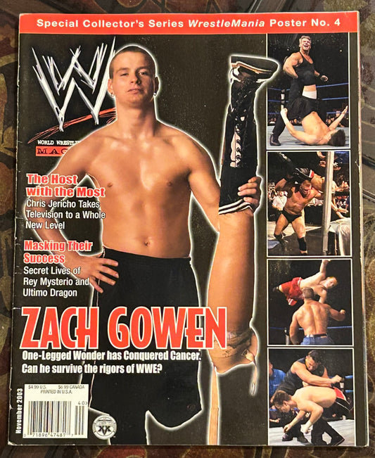 * WWE Magazine November 2003 (No Poster Inside)
