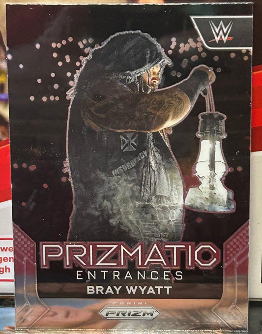 Bray Wyatt 2024 WWE Panini Prizm “Prizmatic Entrances” Insert Card