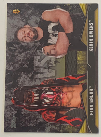 Kevin Owens & Finn Balor 2016 WWE Topps “Key Matches” Card