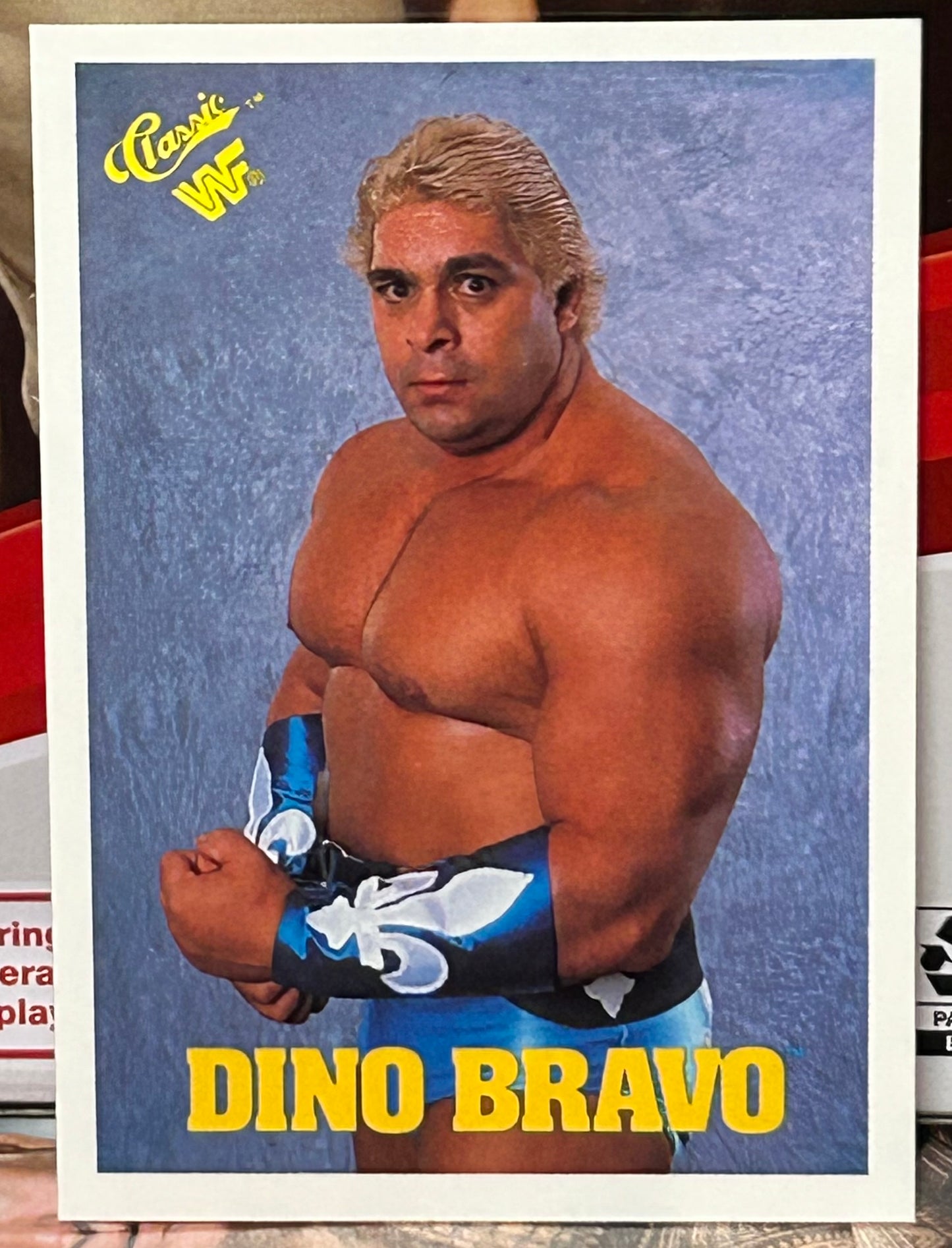 Dino Bravo 1990 WWE Classic Card
