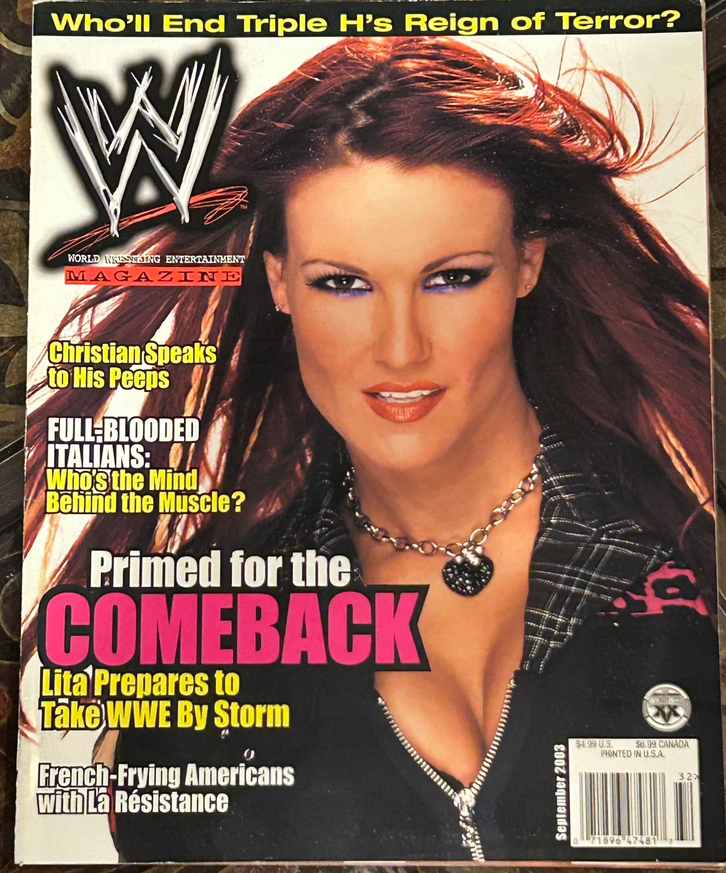 * WWE Magazine September 2003 (No Poster Inside)