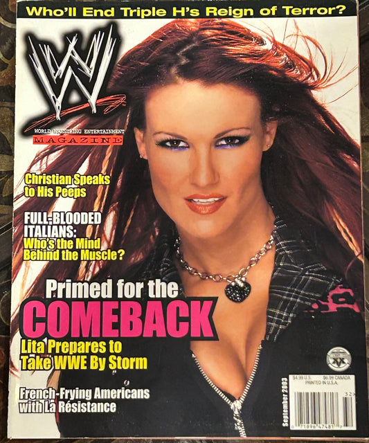 * WWE Magazine September 2003 (No Poster Inside)