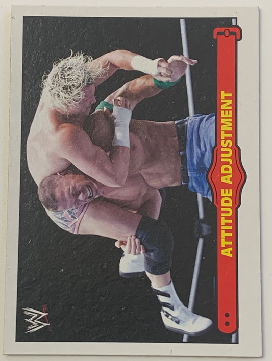 John Cana 2012 WWE Topps Heritage “Attitude Adjustment” Insert Card