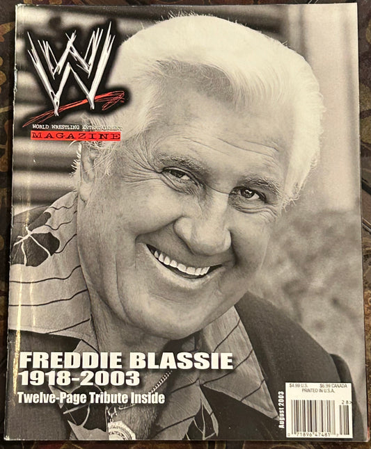 * WWE Magazine August 2003 (No Poster Inside)