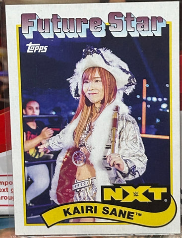 Kairi Sane 2018 NXT WWE Topps Heritage Rookie Card