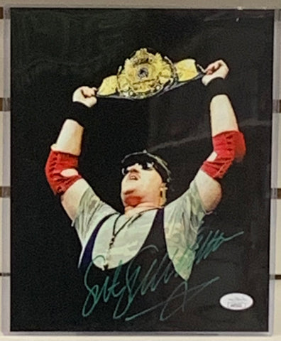 Sgt. Slaughter Signed 8x10 Color Photo (JSA Authenticated)
