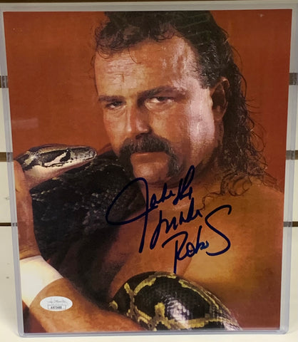 Jake “The Snake” Roberts Signed 8x10 Color Photo (JSA Authenticated)