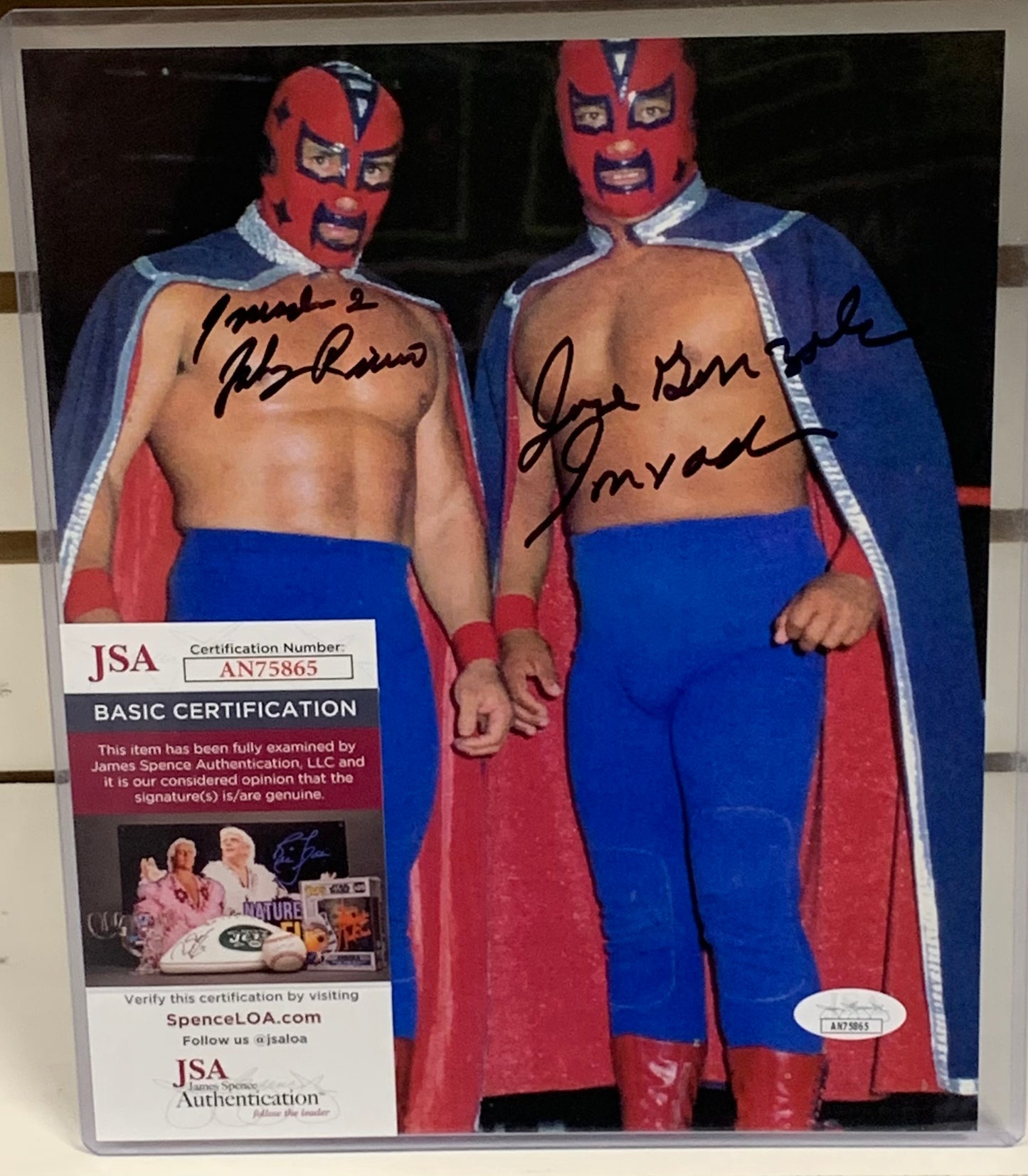 The Invaders Signed 8x10 Color Photo (JSA Authenticated)