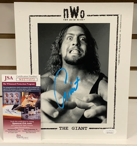 The Giant aka The Big Show Signed 8x10 Photo (JSA Authenticated)