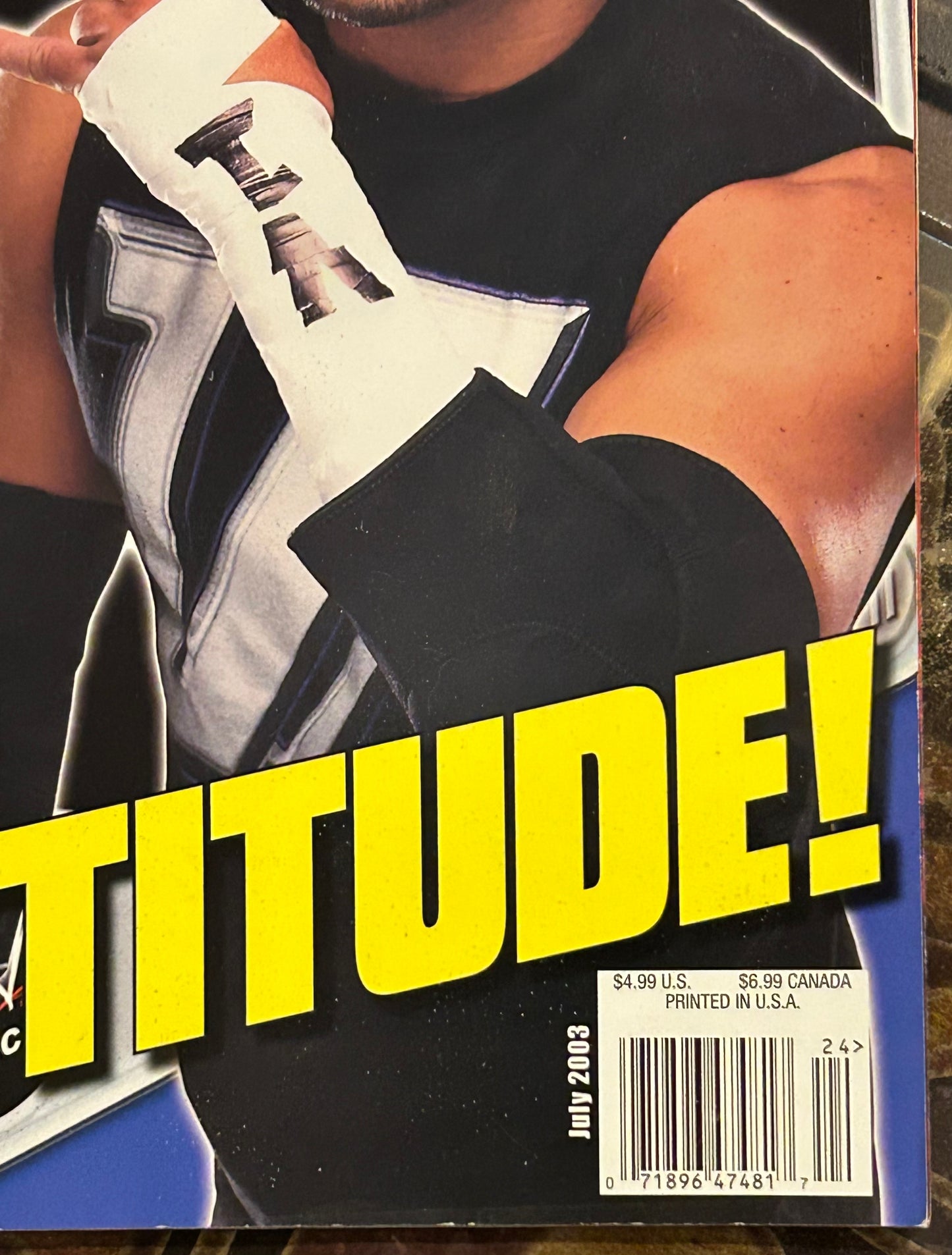 * WWE Magazine July 2003 (Double Sided Matt Hardy Poster Inside)