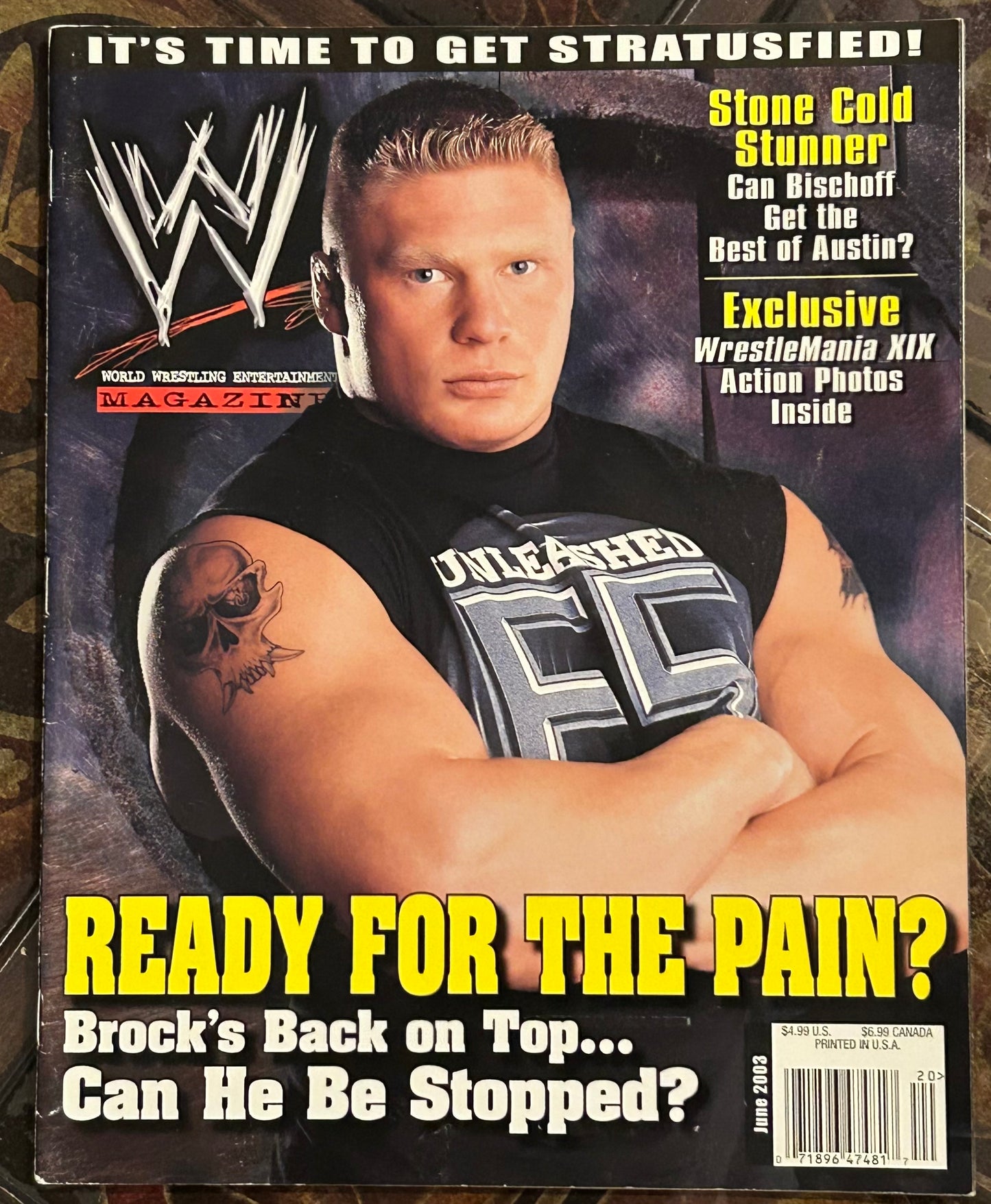 * WWE Magazine June 2003 (No Poster Inside)