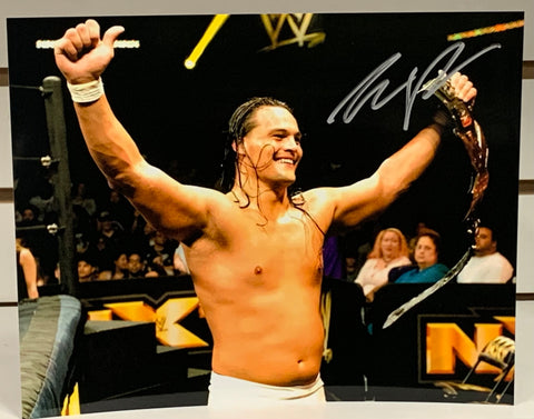 Bo Dallas Signed 8x10 Color Photo WWE NXT (Comes w/COA)