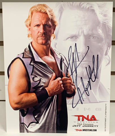 Jeff Jarrett Signed Official TNA Promo (Comes w/COA)