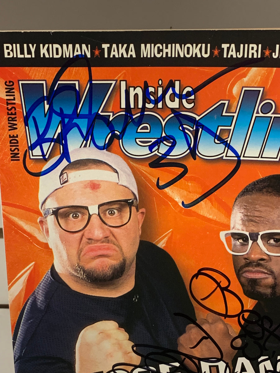 The Dudley Boyz Dual Signed “Inside Wrestling” Magazine WWE ECW (Comes ...