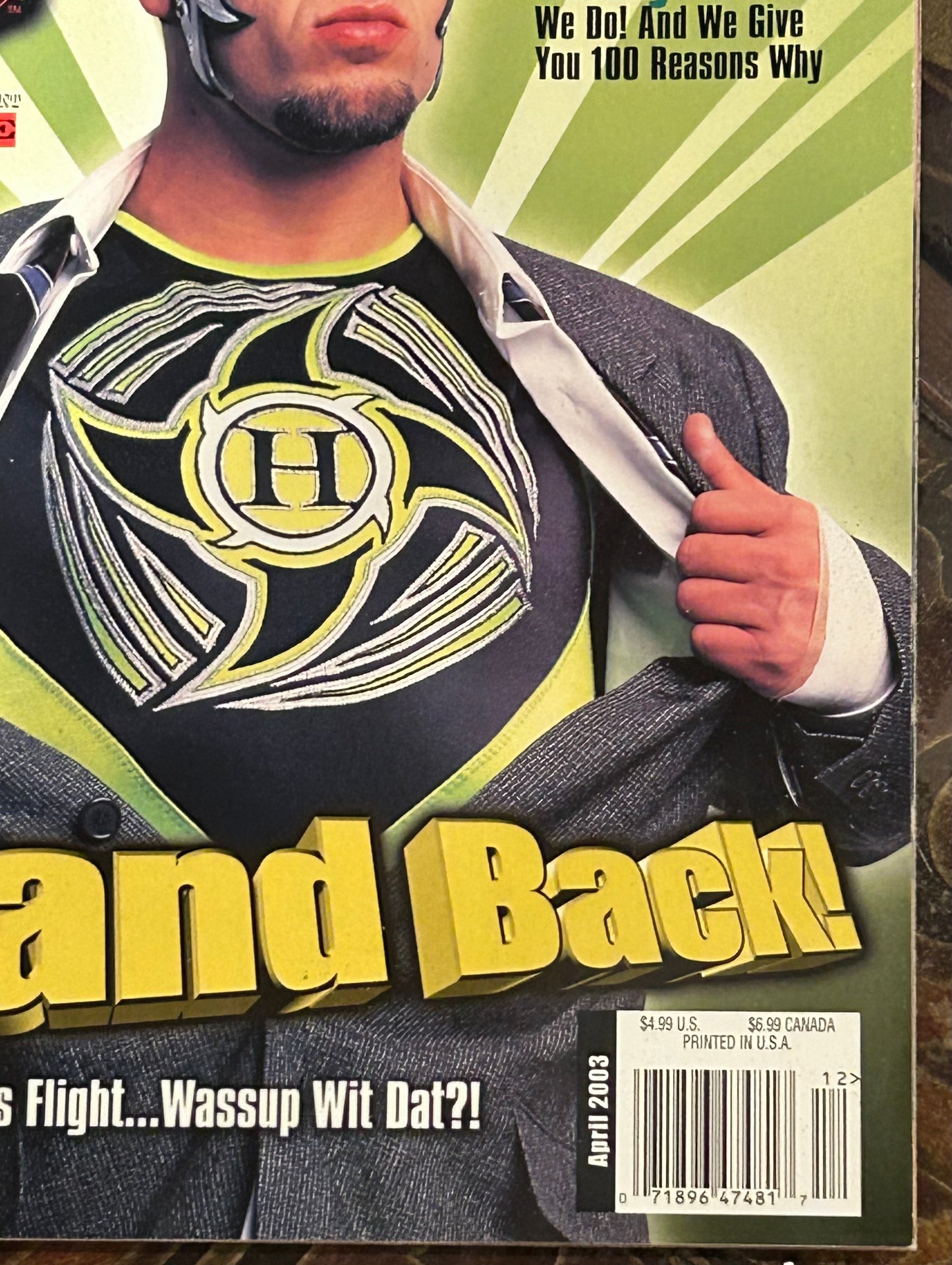 * WWE Magazine April 2003 (No Poster Inside)