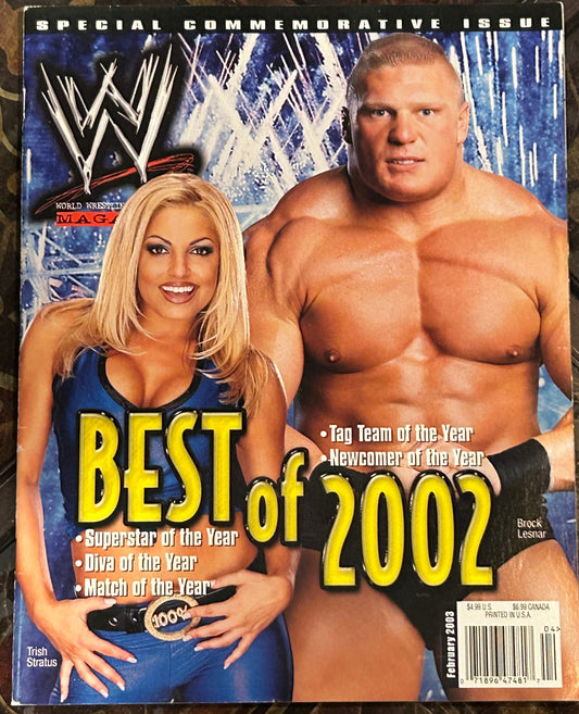 * WWE Magazine February 2003 (No Poster Inside)