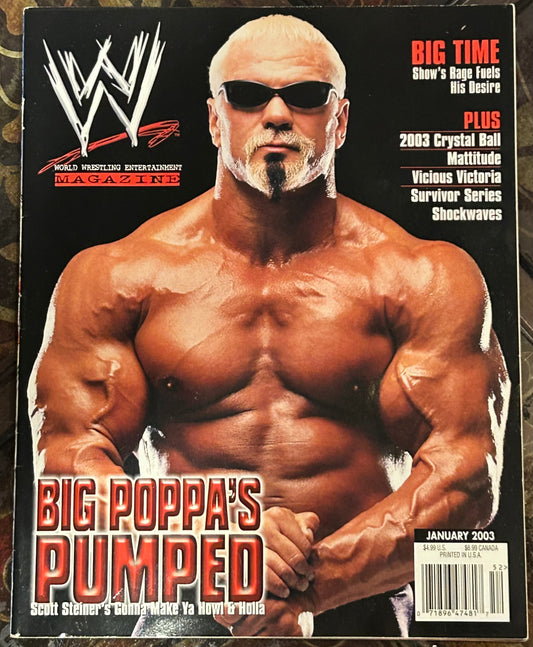 * WWE Magazine January 2003 (No Poster Inside)