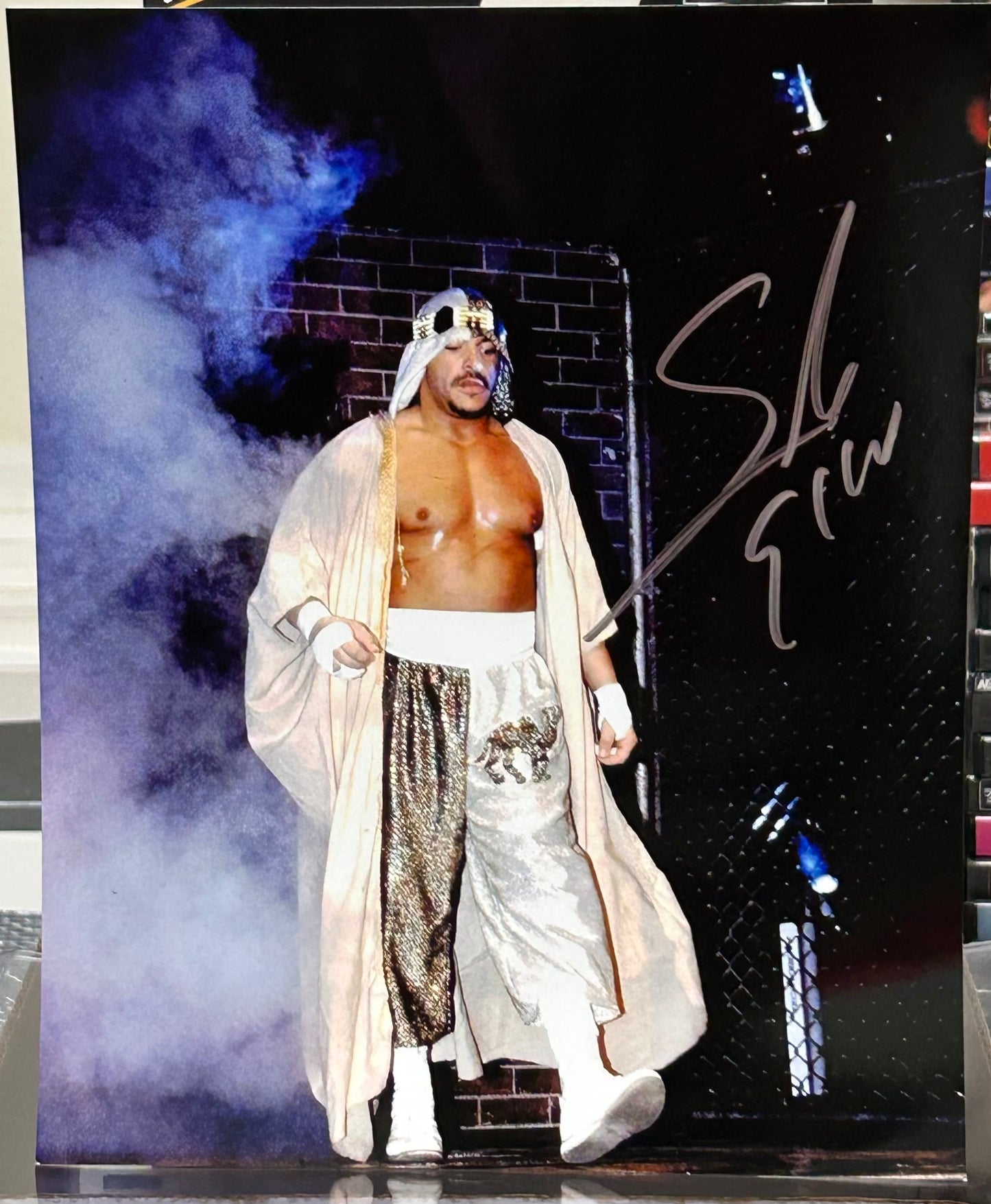Sabu ECW Signed 8x10 Color Photo (Comes w/COA)