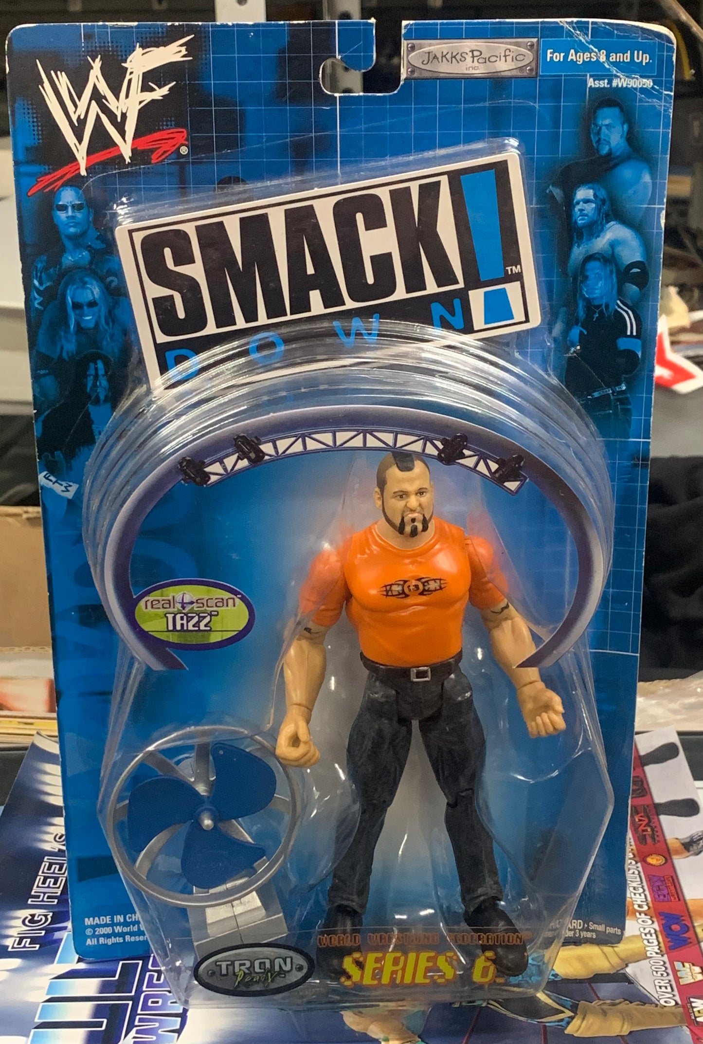 TAZZ WWE Jakks Smackdown Action Figure