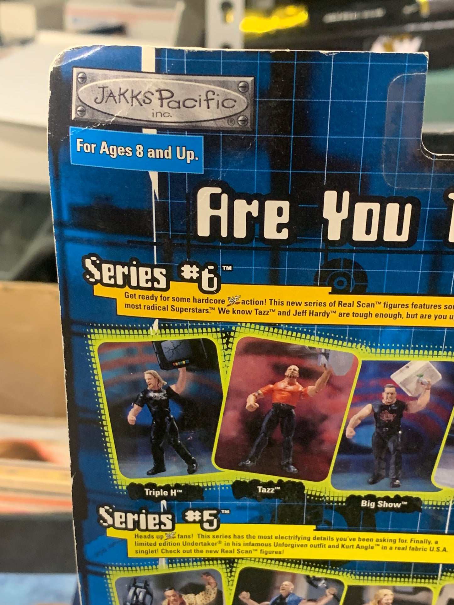 TAZZ WWE Jakks Smackdown Action Figure