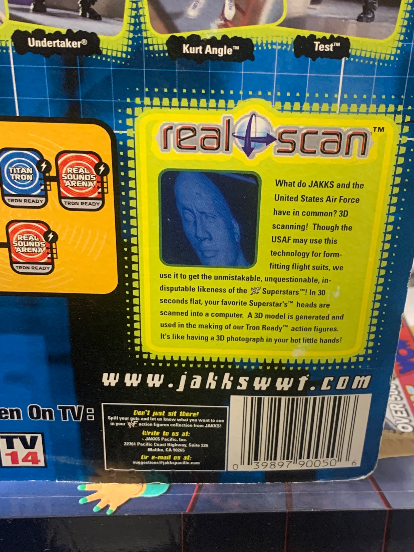 TAZZ WWE Jakks Smackdown Action Figure