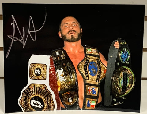 Austin Aries Signed 8x10 Color Photo ROH TNA WWE (Comes w/COA)