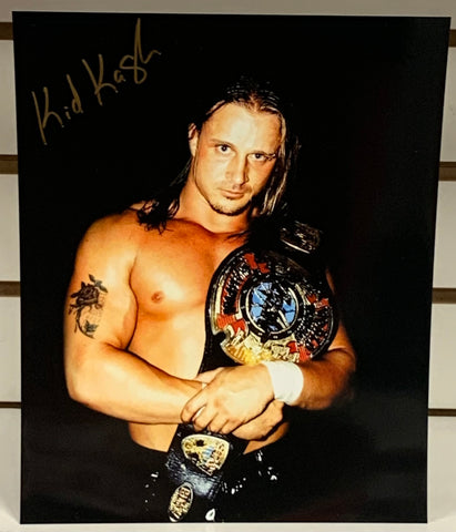 Kid Kash ECW Signed 8x10 Color Photo (Comes w/COA)
