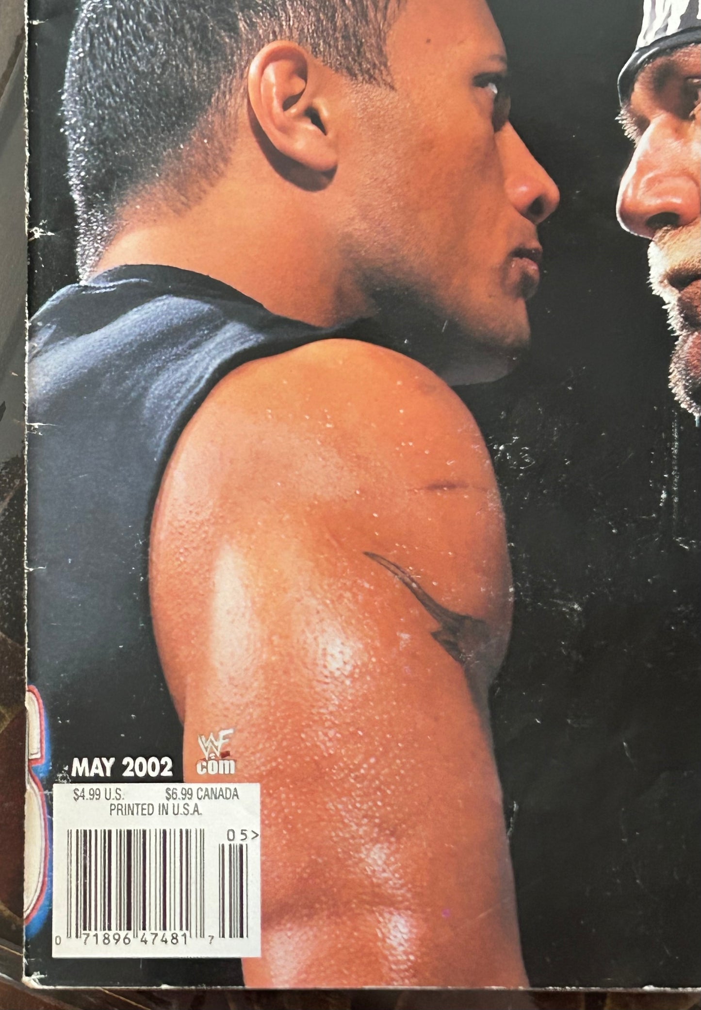 * WWE Magazine May 2002 (The Rock, Hollywood Hogan)