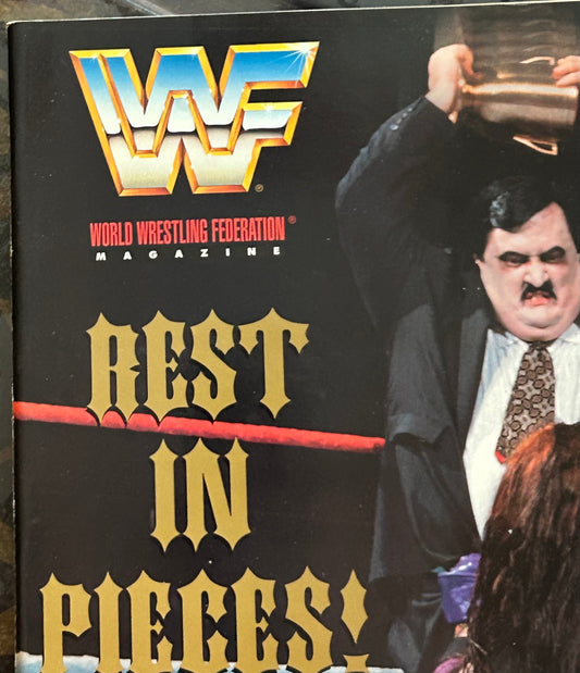 * WWE Magazine Nov 1996 (The Undertaker)