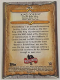 King Corbin 2020 WWE Topps Wrestlemania Insert Card