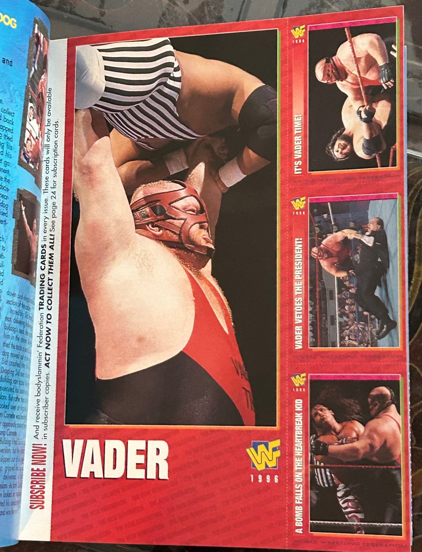 * WWE Magazine Nov 1996 (The Undertaker)