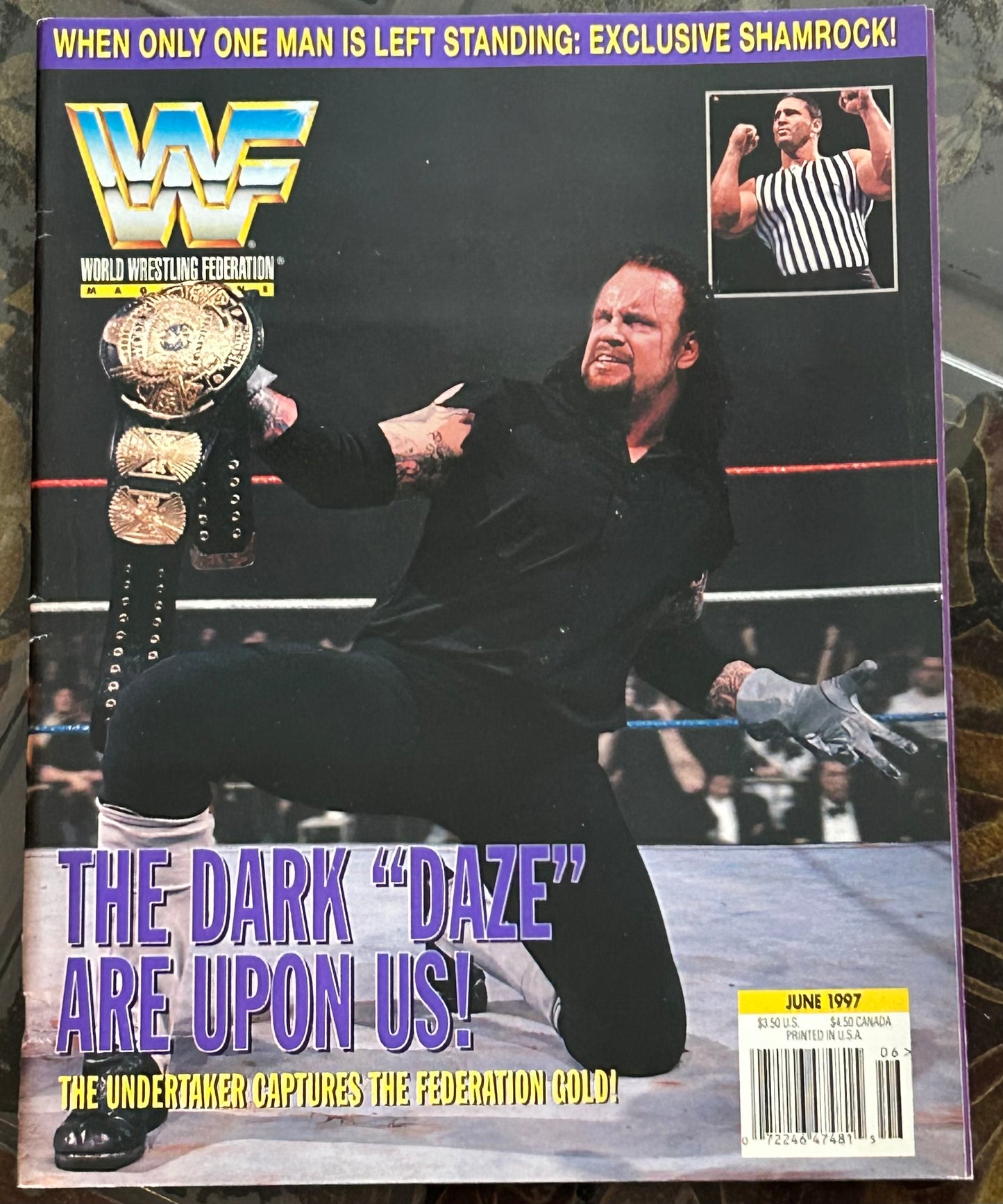* WWE Magazine June 1997 (The Undertaker)