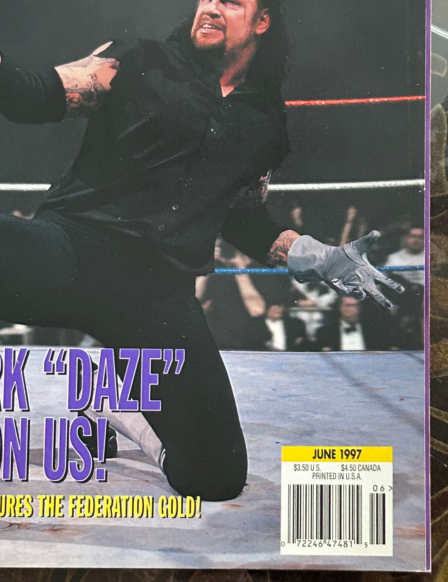 * WWE Magazine June 1997 (The Undertaker)