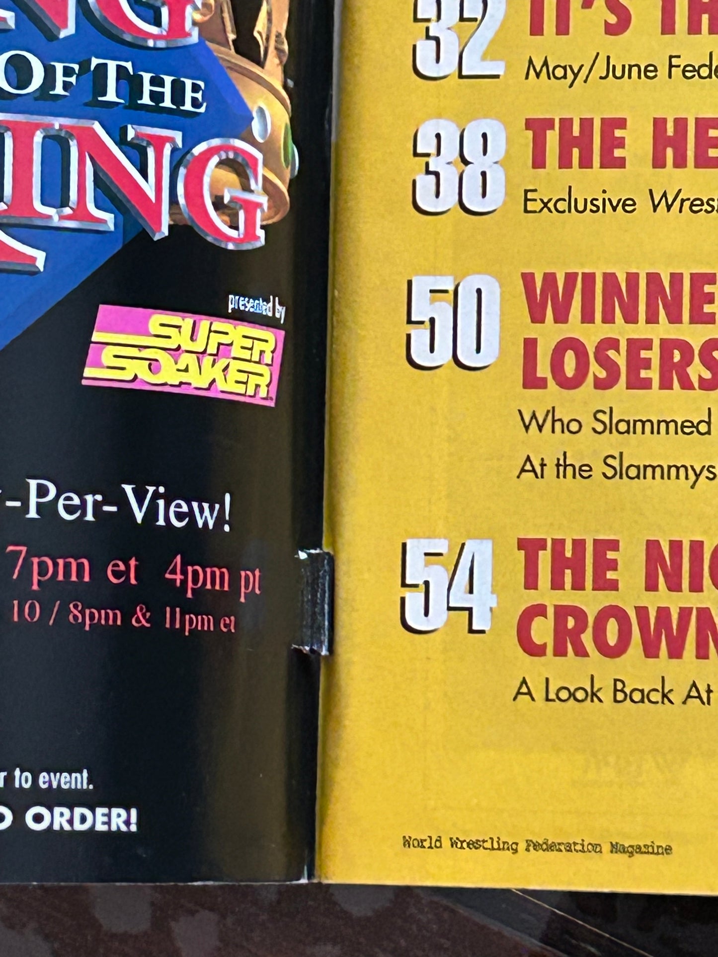 * WWE Magazine June 1997 (The Undertaker)