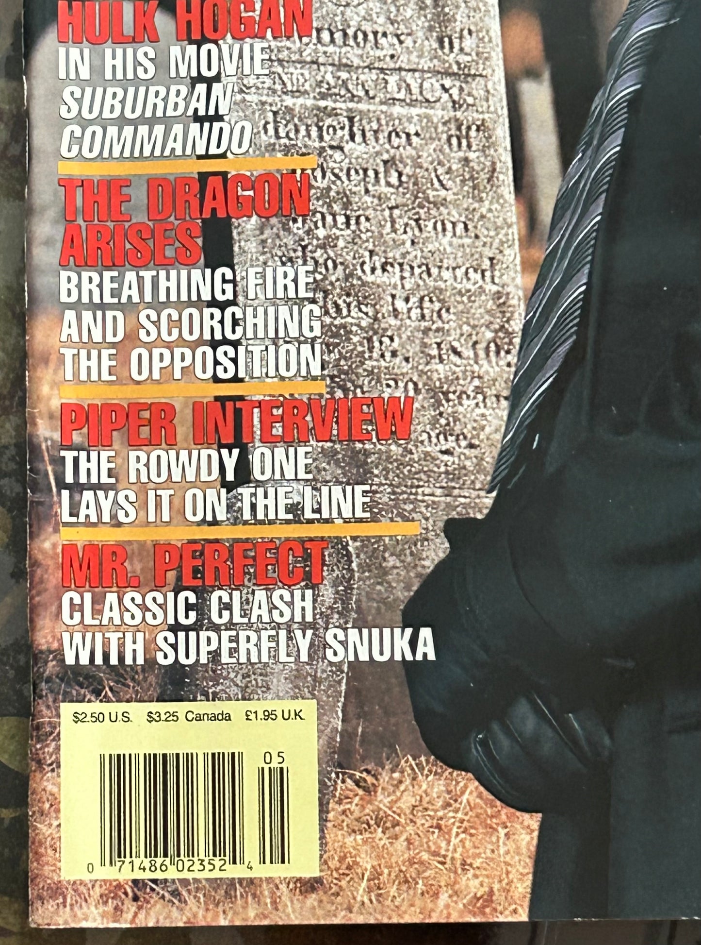* WWE Magazine May 1991 (Undertaker DEBUT Mag Cover)