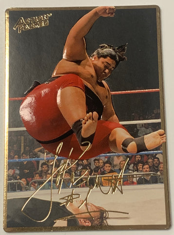 Yokozuna 1994 WWE Action Packed Card