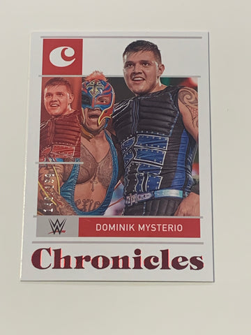 Dominik Mysterio 2022 WWE Chronicles Card #140/199 Judgement Day