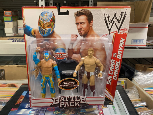 Sin Cara & Daniel Bryan WWE Mattel Battle Pack (Hard To Find)