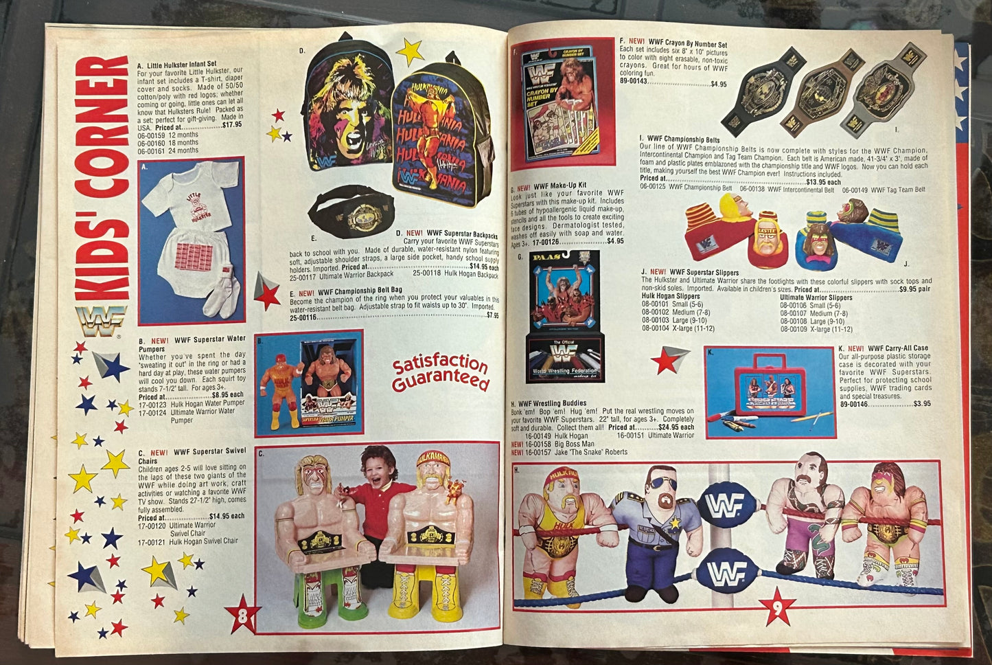 * WWE Magazine “Survivor Series 1991” Official Program (Hogan, Undertaker)