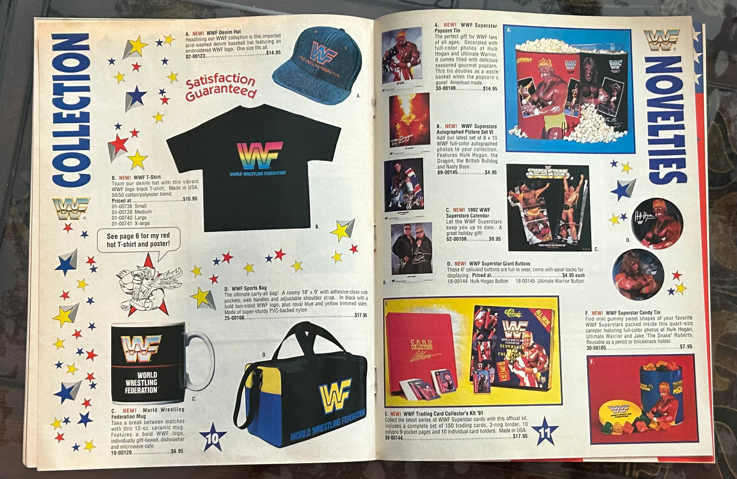 * WWE Magazine “Survivor Series 1991” Official Program (Hogan, Undertaker)