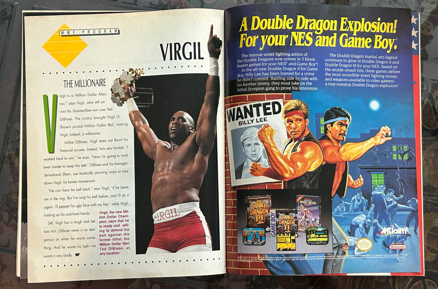 * WWE Magazine “Survivor Series 1991” Official Program (Hogan, Undertaker)