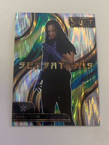 The Undertaker 2023 WWE Panini Select “Sensations” Insert Card!!!