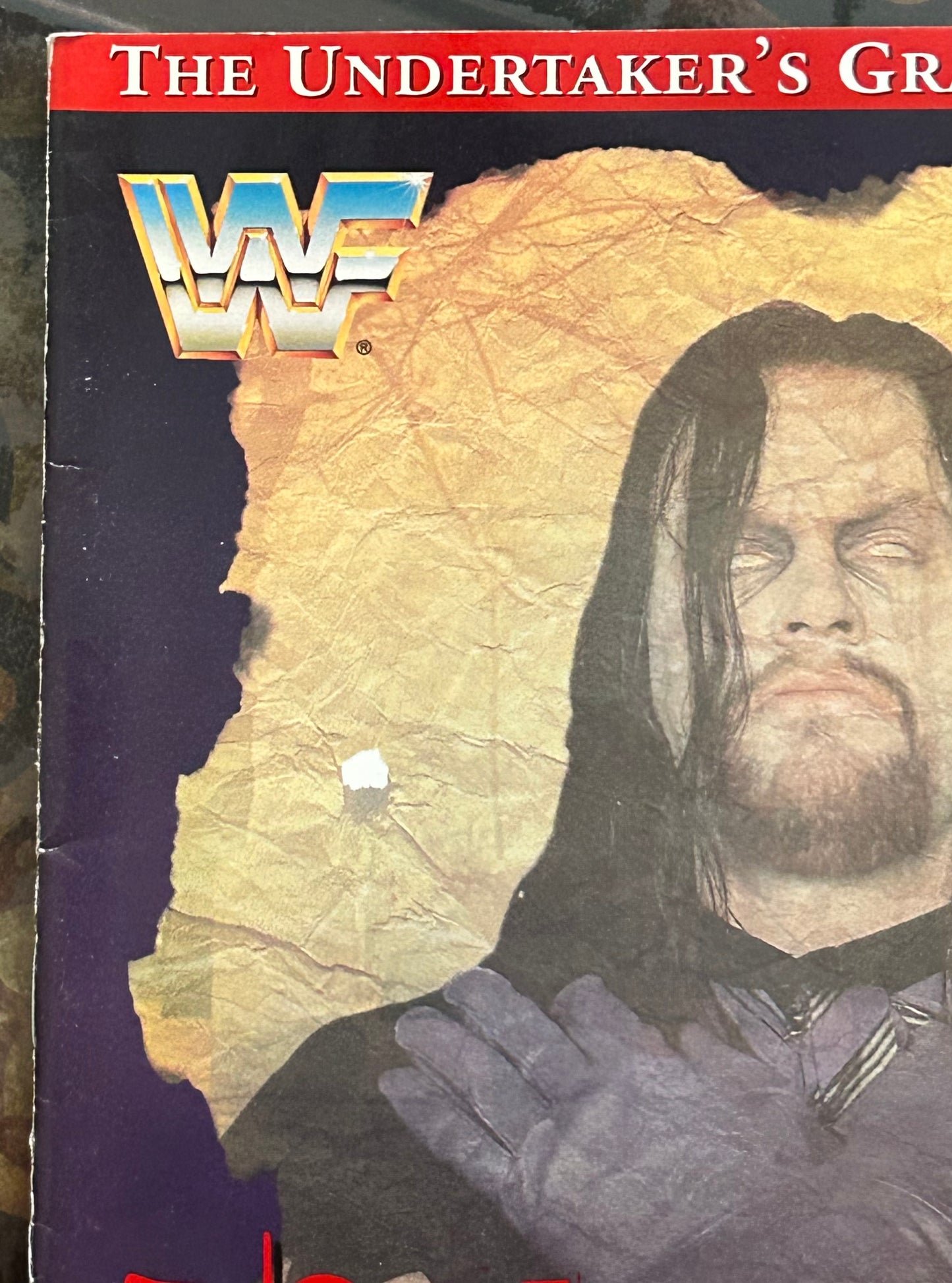 * WWE Magazine “Tombstoned, The Undertaker “ (2 Giant Undertaker Posters Inside)