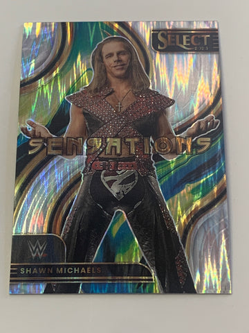 Shawn Michaels 2023 WWE Panini Select “Sensations” Insert Card!!!