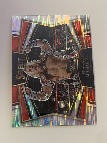 Shawn Michaels 2023 WWE Mattel Select “Snapshots Silver Splash” Refractor Card!!!