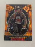 Jimmy Uso 2023 WWE Mattel Select “Orange Flash Prizm” Refractor Card!!!