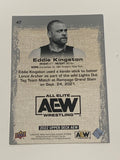 Eddie Kingston 2022 AEW UD Upper Deck Card