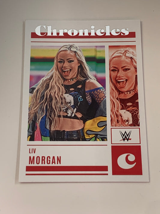 Liv Morgan 2023 WWE Panini Chronicles #35