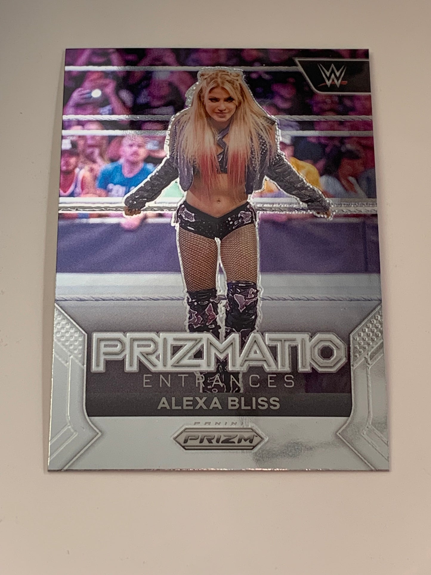 Alexa Bliss 2024 WWE Panini Prizm “Prizmatic Entrances” Card